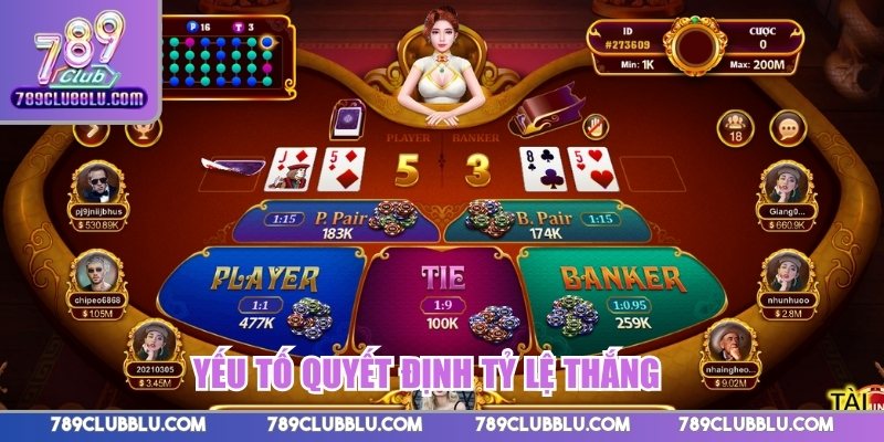 Yếu tố quyết định tỷ lệ thắng