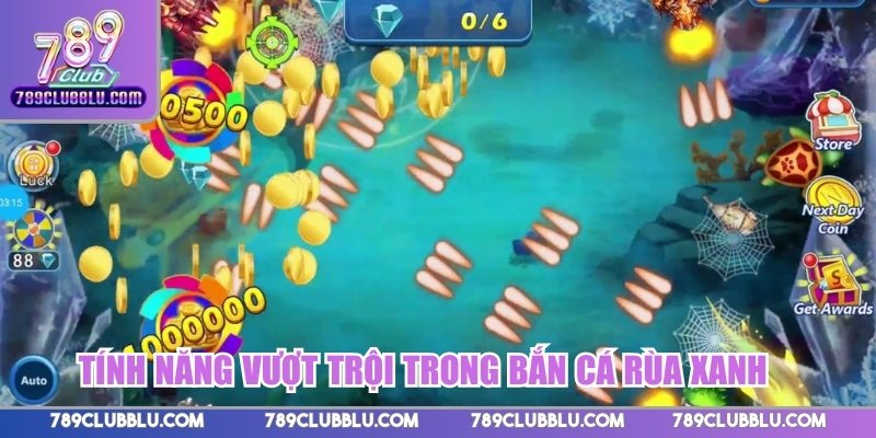 Tính năng vượt trội nổi bật trong Bắn cá Rùa xanh