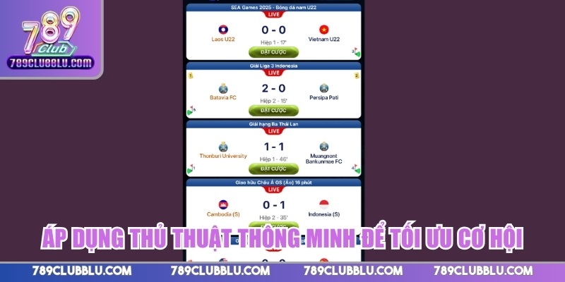 Áp dụng thủ thuật thông minh để tối ưu cơ hội